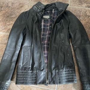 Mackage for Aritzia Leather Jacket XS